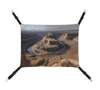 BVNMT Grand Canyon Arizona Printed Canvas Pet Hammock - Breathable & Foldable for Cats, Dogs & Small Pets - Ideal for Home, Travel & Pet Hospital - 16.9 X 13 X 7.9in