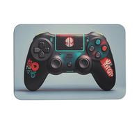 BVNMT Water Absorbent Mat Game Console Ing Printed Non-Slip Floor Mat Diatomaceous Mud Mat for Indoor and Outdoor 23.6×15.7 Inch