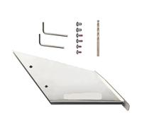 BVNZUFH For 27211 Marine Skeg Guard Protector with Drain Hole Protects Against Ramp Dragging For 75-400HP Outboard