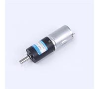 BVTUCMDY 12V 24V 24mm Planetary Motor DC Gear Motor High Torque Carbon Brush Motor Speed Adjustable Can CW CCW 24GP-370(24VMotor And Bracket,48RPM 4MM)
