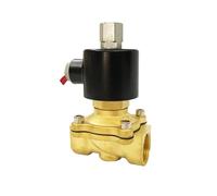 BVTUCMDY Electric Solenoid Valve 1/4" 3/8" 1/2" 3/4" 1" DN8/10/15/20/25/50 Normally Opened Pneumatic for Water Oil Air 12V/24V/220V/110V(DC12V)