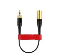 bvwkkynle TA4M to 3.5mm 1/8 Lock Microphone Compatible with The Microphone and Connector Adapter