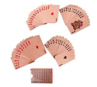 Bvxchg Rose Gold Playing Cards, Magic Entertainment Game Poker Cards for Party Family Gathering Stage