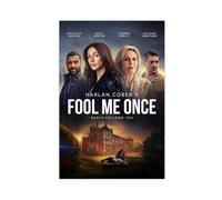 BVXHZOTB Tv Series Fool Me Once Poster Canvas Poster Bedroom Decor Landscape Office Room Decor Gift 16x24inch(40x60cm)