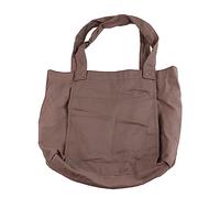 Bvznmilhd Canvas Tote Bag with Yoga Mat Carrier, Women's Yoga Shoulder Bag, Pilates Gym Workout Bag with Side Opening for Yoga Mat, Made of Polyester and Canvas for Office Travel (Grey)