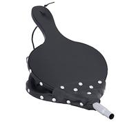 Bvznmilhd Handmade Wooden Fireplace Blower, Wooden BBQ Air Blower for Smoke Resistance, Ergonomic Fire Bellows with Hanging Strap for Barbecue Campfire Indoor Fireplace