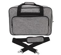 Bvznmilhd Sewing Machine Storage Bag, Portable Universal Tote Handbag, Large Capacity Carrying Case with Multiple Pockets, Suitcase Rod Sleeve for Travel, Durable Canvas Sewing Machine Organ