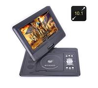 BW 10.1 Inch Portable DVD Player - Game and TV Function, 270 Degree Rotating Screen, Games, Suitable for Home