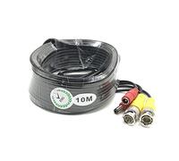 BW? 10M / 32.8 Feet BNC Video Power Cable For CCTV Camera DVR Security System (10M) - Cable type: 0.2mm?, Cable OD: 4.0mm