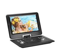 BW 14 Inch Portable MP4 DVD Player - 270 Degree Rotating Screen, Region Free, 1280x800 Resolution, Anti-Shock