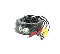 BW? 20 Meter CCTV BNC Video and Power Cable Extension Lead 20M - Cable type: 0.2mm?, Cable OD: 4.0mm