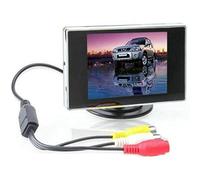 BW 3.5" TFT LCD Car Rear View Color Camera Monitor & DVD, 3.5 Inch LCD Monitor Car Monitor for Car/Automobile