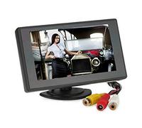 BW 4.3'' Color TFT Car Monitor Support 480 x 272 Resolution and Car Rear-view Mirror System Monitor, Mini Monitor for Car/Automobile