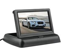BW 4.3" Foldable Digital TFT LCD Car Rear View Backup Monitor for Car Reversing Camera, Car Rearview Camara,CCTV Camera DVD