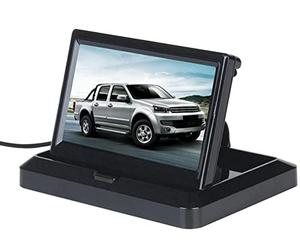BW 5.0" Foldable Digital HD 800 * 480 TFT LCD Car Rear View Backup Monitor for Car Reversing Camera, Car Rearview Camara,CCTV Camera DVD