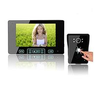 BW 7 inch TFT-LCD 2.4GHz Wireless Video Door Phone with Function of Taking Photos Automatically,Alarm,Night Vision