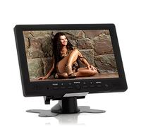 BW 7 Inch Touch Screen Car Monitor - Remote Control, 1080p Input, VGA, HDMI, AV IN