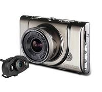BW A100H Novatek 96650 HD 3.0 inch Dual Lens 1080P Full HD Car Dash Cam Car DVR Car Recorders Black Box with WDR+G-Sensor, 170 Degrees High-definition Wide Angle Lens and Night Vision Rearview Camera