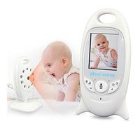 BW Baby Monitor Video Baby Monitor Wireless with Camera 2.0 Inch Screen Night Vision Temperature Monitoring Lullaby Function 2 Way Talk