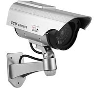 BW Dummy Camera - Bullet Dummy Fake Security CCTV Solar Powered Camera Simulati