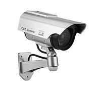 BW Solar Power Fake Outdoor Dummy Security Home CCTV Camera LED Light Waterproof