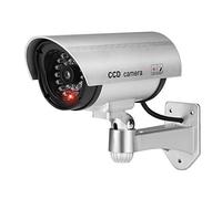 BW Dummy Cameres 1100S Home Outdoor Dummy Dome Fake Security Surveillance Dummy CCTV Camera Silver