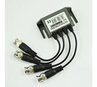 BW DVD Video 4 Channel Splitter BNC to UTP RJ45 Balun - Black