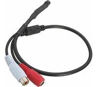 BW High Sensitive Audio Pickup Device Mini Microphone Audio Mic for CCTV Security Outdoor Camera System Recorder DVR Sound