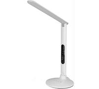 BW LED Desk Lamp, DC12V Long lifespan LED dimmable Eye Protection Desk lamp,fordable,rotatable,3 Colors & 5 Brightness Lever,LCD Display,USB Charging Port