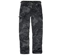 BW-ONLINE-SHOP Ranger Men's Cargo Trousers Army Field Trousers - Grey - W58