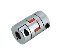 BW Two Jaw D25L35 Coupler Aluminium Plum Flexible Shaft Coupling electronic starter Connector CNC Flexible Coupler 5/6/6.35/8/10/12/14mm IDGTTLDF(6.35x9.5)