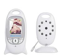 BW® Wireless Video Baby Monitor Hassle-Free Portable Monitoring with High Contrast 2.0" Color LCD Monitor,Two way(talk back), Built-in 8 Lullabies in the Camera,Automatic Night Vision and Multiple languages support (English/French/Spanish/Italian/German)