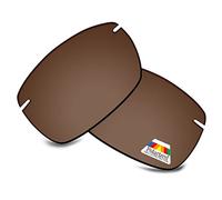 Bwake Replacement Lenses for Maui Jim Breakwall Sunglasses MJ422 - Cinnamon Brown POLARIZED