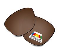 Bwake Replacement Lenses for Oakley MoonLighter Sunglasses OO9320 POLARIZED, Cinnamon Brown,