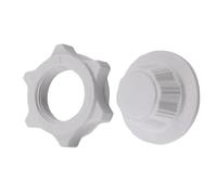 BWANGIAO 1 Set ABS Texture Nut: 5.9cm, Hex, M10, Right Hand, Commercial Grade, Suitable for Electric Fan Repair