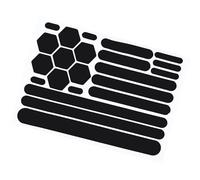 BWANGIAO Adhesive Reflective Stickers For Motorcycle Helmets & Bikes Enhancing Night Riding Visibility And Protections