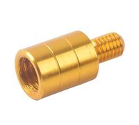 BWANGIAO Thread Conversion Adapter for Landing Net Handle | Two Threaded Connection Ends, Bridges a Landing Net Handle and Head, Screw-on Removal for Setup Changes by Anglers
