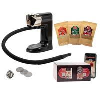 BWAY Cold Smoker - Smoking Gun with 3 Packs of Free Wood, Portable Smoker, Professional Smoking Gun Ideal for Food and Cocktails - Cold Kitchen Smoker