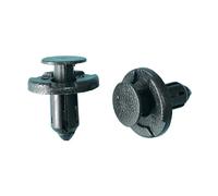 BWBVHRHZY 10Pcs 8mm Black Plastic Auto Fasteners Rivets Clips Fit For Suzuki Swift SX4 Jimny Ignis Alto Samurai Baleno Grand Vitara