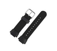 BWBVHRHZY 18mm Nylon Strap Fit For CASIO Band AE-1000W AE-1300 AE1200 W-S200H W-800H W-216H W-735H W-215 AEQ-110W SGW-300H 400H 500H MRW-200H(Black sk)