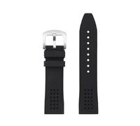 BWBVHRHZY 22mm 24mm Silicone Watchband Fit For Casio/Fit For CITIZEN/Fit For Seiko/Fit For Mido Universal Rubber Watch Strap Of Various Brands Black/Blue(10 Black SK,22mm)