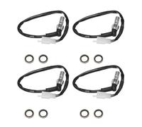 BWBVHRHZY 4X Universal Motorcycle Hydraulic Brake Pressure Rear Light Switch Hollow Bolt Accessories M10 1.25Mm