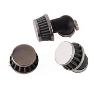 BWBVHRHZY Air Filter 28mm 32mm 35mm 38mm 42mm Universal ATV Scooter Pit Bike Stright Curved Right Mini Element Cleaner Filtro Aire(Curved 38mm)