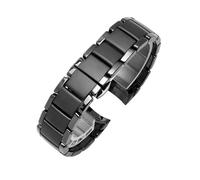 BWBVHRHZY Ceramics Watchband Fit For AR1451 AR1452 AR1400 AR1410 Watch Straps With Stainless Steel Clasp 22mm 24mm(AR1452,24mm)