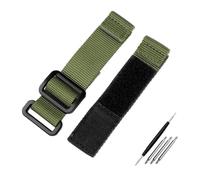 BWBVHRHZY Fit For Bell & Fit For Ross/Fit For BR/Fit For Citizen/Fit For Seiko No.5 007 Series Watchband 20mm 22mm 24mm Outdoor Sports Nylon Watch Strap Men's Watch Accessori(Army green,20mm)