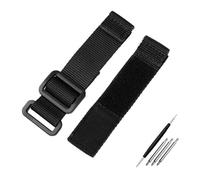 BWBVHRHZY Fit For Bell & Fit For Ross/Fit For BR/Fit For Citizen/Fit For Seiko No.5 007 Series Watchband 20mm 22mm 24mm Outdoor Sports Nylon Watch Strap Men's Watch Accessori(Nero,20mm)