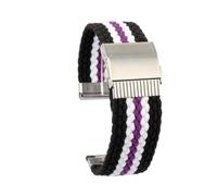 BWBVHRHZY High Elastic Nylon Watchband Fit For Casio DW5600 GW-5000 GW-M5610 GA2100 GA-2100 DW-5600 GM2100 Fashion Fabric Watch Strap Bracelet(Black Green)