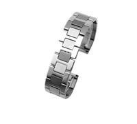 BWBVHRHZY Luxurious 316L Stainless Steel Bracelet Fit For TANK Solo Wristband Brand Watchband 16mm 17.5mm 20mm 23mm Silver Color(17.5mm)