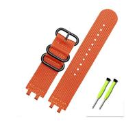 BWBVHRHZY Modified Replacement Watchband Bracelet Fit For Casio Fit For G-SHOCK 3459 GMW-B5000 Black/Blue/Orange/Army Green/Khaki Nylon Strap Acce(Orange bk)
