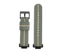 BWBVHRHZY Nylon Canvas Watch Strap Fit For CASIO DW5600 GWb5600 GWM5610 GM5600 Blue Black Gray Red Cyan Khaki Men's Watchband Silver Adapter(Cyan beige-B,GWM5610)